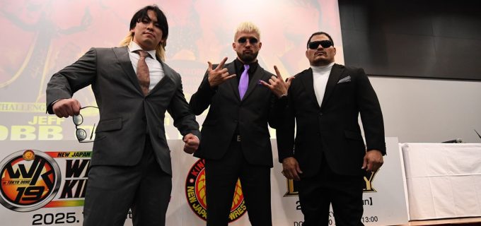 【新日本】TV王座4WAY戦に向け激しい火花！大岩陵平が決意「新世代のベルトとして俺色に変える！」