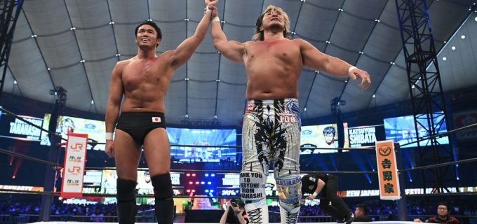 【新日本】棚橋と柴田、互いに感謝の言葉「引退前に再戦したい」と柴田が熱望