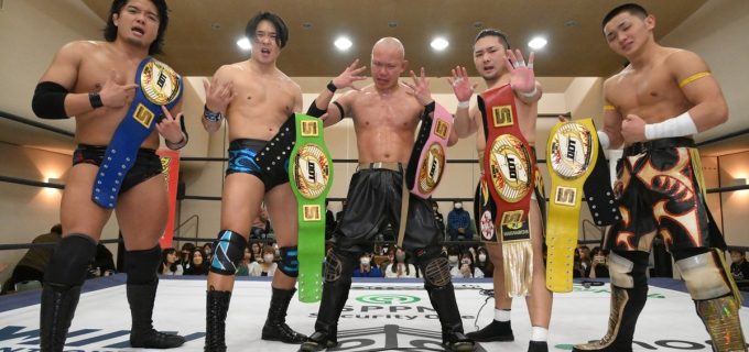 【DDT】中村＆To-y＆高鹿＆石田＆須見の若手5人衆がKO-D10人タッグ王座初防衛に成功、若手ナンバー1リーグ戦「DGC」に向けそれぞれが決意表明！