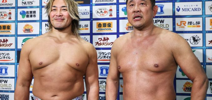 【新日本】永田＆棚橋が再び共闘で地元ファンを魅了！40周年記念大会を成功裏に終える「厳しい時だからこそ新日本プロレスの素晴らしさを伝えていきたい」