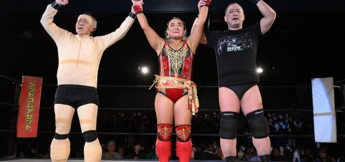 【DDT】引退控えた里村明衣子、シン・広田さくらとの元GAEA同門対決が実現!?「DDTに参戦させてもらった感謝を込めて出させてもらいました」