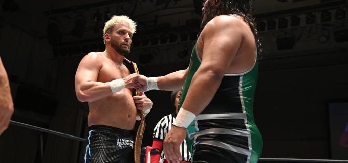 【新日本】ファンタズモが コブとのリマッチ制しTV王座死守！敗れたコブは意味深発言「別の場所へ行く時が来たのかもな」