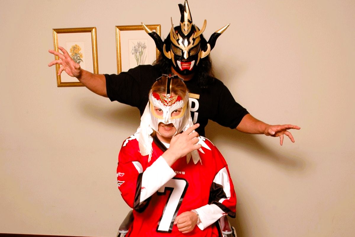 プロレス ハヤブサ マスク FMW 新日本プロレス 全日本プロレス　獣神ライガー プロレス ハヤブサ マスク FMW 新日本プロレス 全日本プロレス