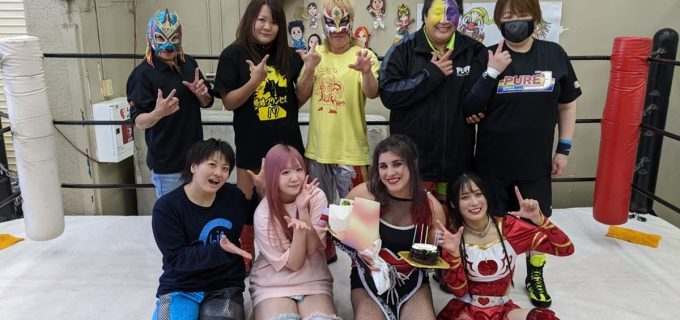 【PURE-J】AKARIバースデーマッチ敢闘も駿河メイが勝利