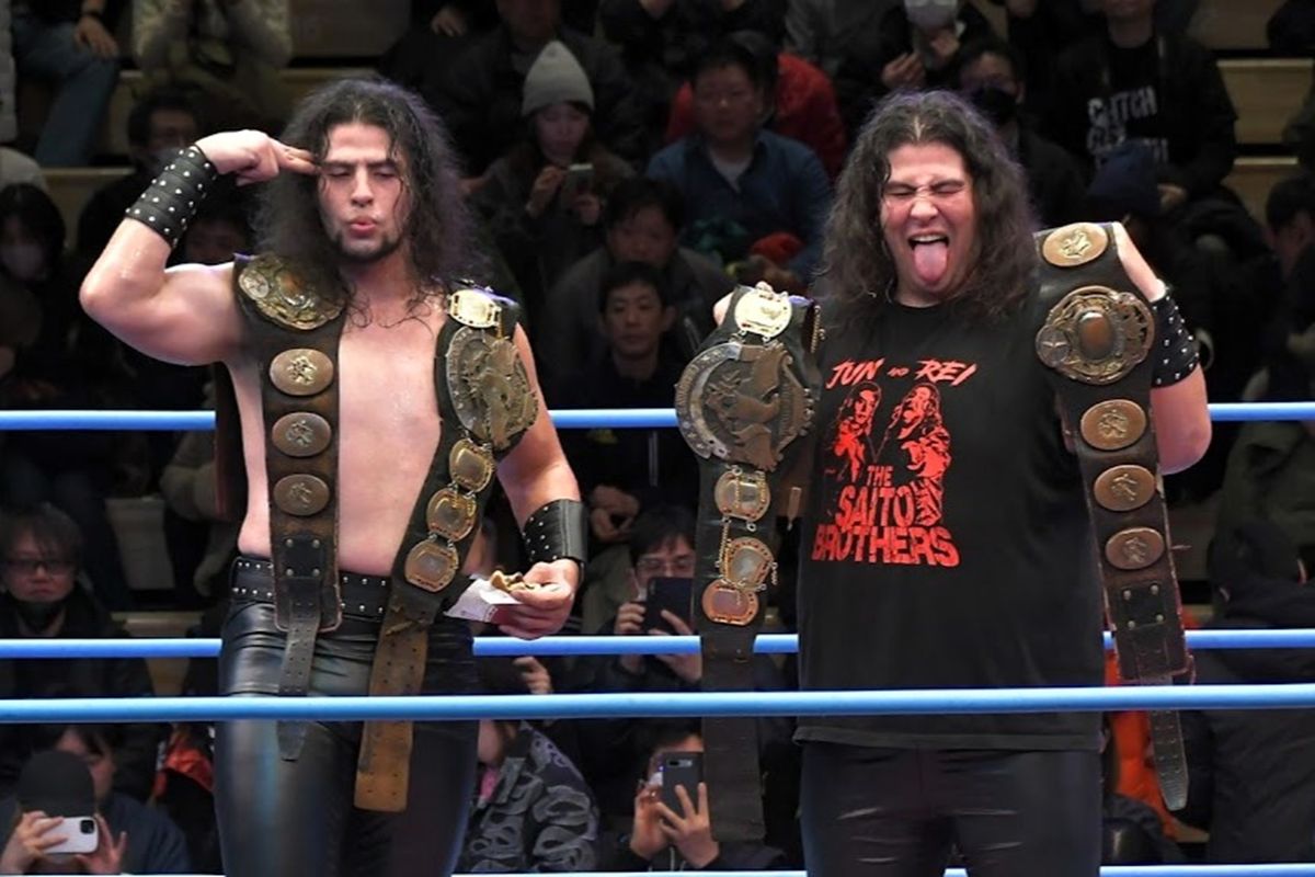 全日本】世界タッグ王者・斉藤ブラザーズが青柳兄弟破り歴史的V8！宮原