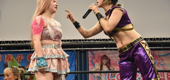 【飛鳥プロレス】しのせ愛梨紗が“新生”飛鳥プロレス初戦のメインを白星で締めた！7・11新宿で師匠格の紫雷美央と対戦へ