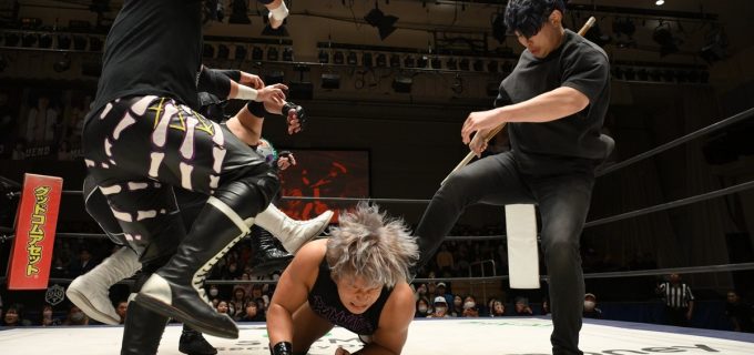 【DDT】欠場中の岡谷英樹が悪党軍団ダムネーションT.Aに衝撃加入！追放されたKANONは3・20後楽園で佐々木大輔とシングルで決着戦へ