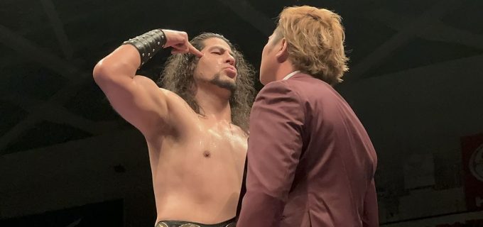 【全日本】斉藤ジュンが青柳優馬を振り切り三冠防衛！ 宮原健斗が挑戦表明「そのベルト、返してもらおうか？」