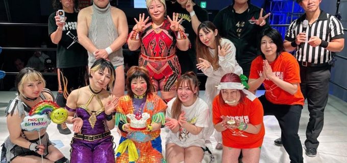 【ゴキゲンプロレス(仮)】2.26川崎大会 米山香織の誕生日を祝う“ゴキゲン”な熱戦