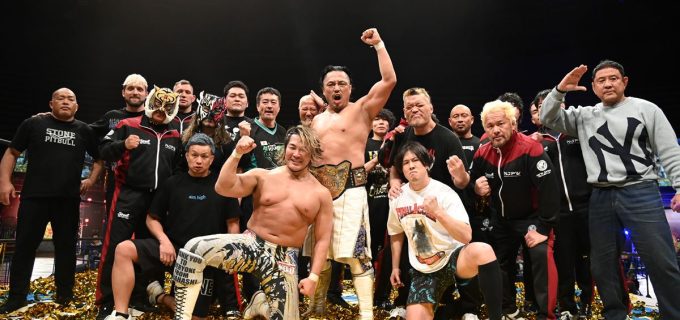 【新日本】後藤洋央紀が棚橋弘至を撃破しIWGP世界ヘビー初防衛、次期挑戦者に永田を指名「新日本プロレスは俺が引っ張っていく！」