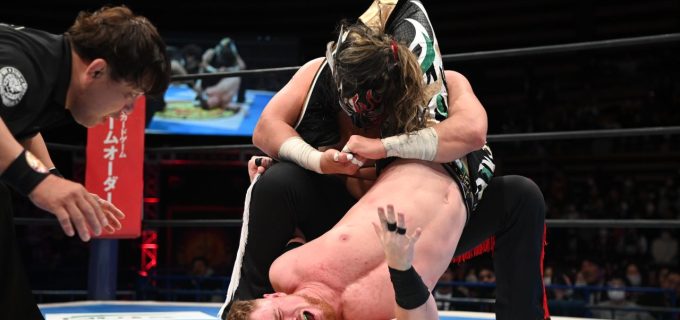 【新日本】デスペラードがアキラを撃破してIWGPジュニア王座3度目の防衛に成功！「次の挑戦者。コナーズ、テメーだ」