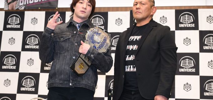 【DDT】挑戦者・鈴木みのるがUNIVERSAL王者・上野との対戦に舌なめずり「上野と初めて肌を合わせた時ドキッとした。やべぇな、こいつ面白いぞ、って。狂ったところ全部見せて欲しい」