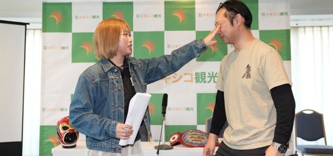【ルチャフェスSP】メキシコ観光ベルト争奪5WAY戦に出場する真白優希が抱く壮大な野望⁉「まずはメキシコに行ってトレードマークの目突きを世界に広めたい」