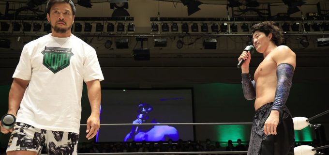 【ノア】OZAWAが北宮を挑発撃破！王者の存在感示す「所属レスラーをもっと信じろ」KENTAが次期挑戦表明