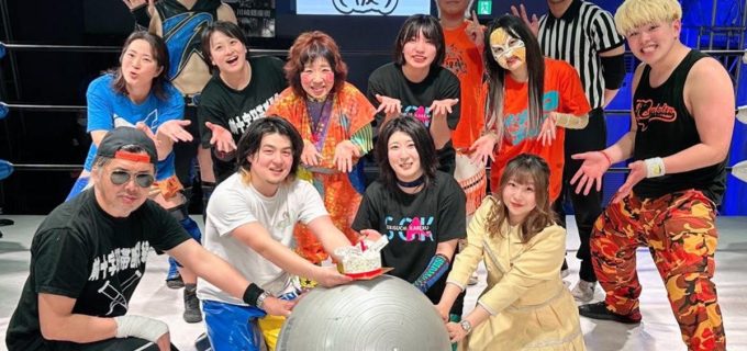 【ゴキゲンプロレス（仮）】ゴキゲンオレンジがゴキゲンブルーに圧勝、4-0で対抗戦制す