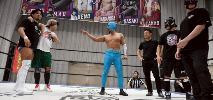 【DDT】4・13志布志大会に向け山田水産魚軍と肉連合軍の遺恨が再燃！魚軍にはまさかのアジャコングが加入