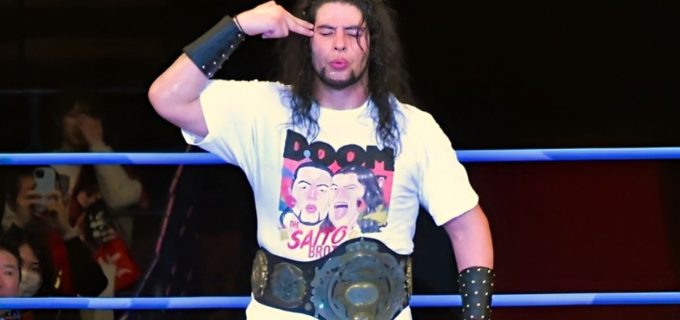 【全日本】斉藤ジュンが宮原健斗との激闘制し三冠防衛！チャンピオン・カーニバルへ弾み「これからは俺が全日本プロレスの顔だ」