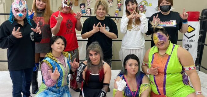 【PURE-J】『第131回・特別亀アリーナマッチ』ライディーン鋼＆久令愛 vs AKARI＆大空ちえが熱戦の末、時間切れドロー＜試合結果＞