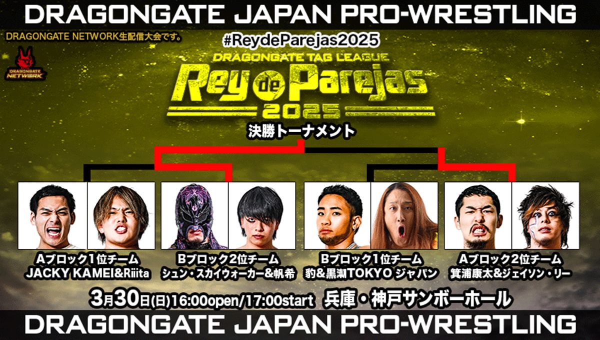パネライ 希少 ドラゴンゲート】シュン・スカイウォーカー＆帆希組が「Rey de パーツ