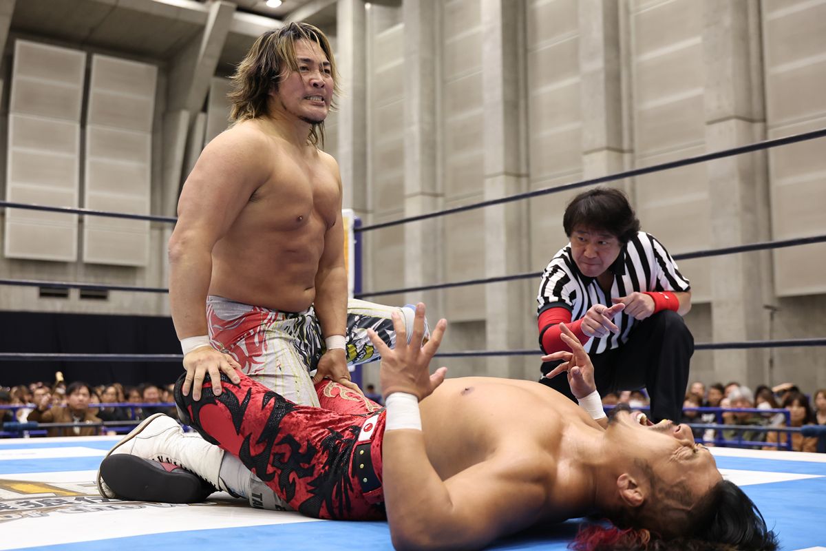 棚橋弘至vs鷹木慎悟　対戦記念ポートレート 棚橋弘至 ファイナルロード 2選手直筆サイン入り 対戦記念ポート