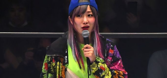 【スターダム】メイン終了後、ウナギ・サヤカが電撃登場し強引に試合オファー「今日の白川未奈の姿を見たら、ちゃんとコズエンを卒業したくなった」