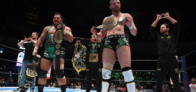 【新日本】内藤＆ヒロム、初防衛失敗「完全に俺のせいだ」コブ＆ニューマンがIWGPタッグ新王者に！