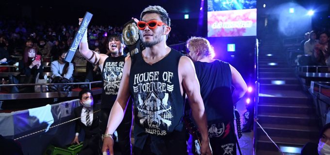 【新日本】SANADA裏切り劇でH.O.T加入、BULLET CLUB内に激震を引き起こす！EVIL「話はできてんだよ」