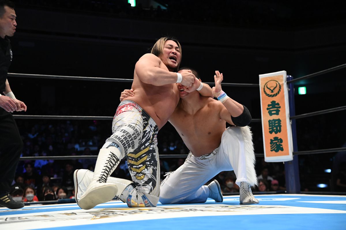 新日本】海野翔太が棚橋弘至との一騎打ちに勝利し「オレの選択肢は