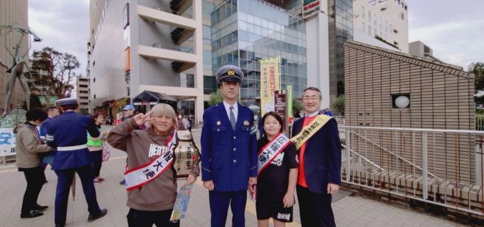【HEAT-UP】TAMURA☆GENE☆＆助川蓮が交通安全啓発に参加「飲酒運転は絶対ダメ」