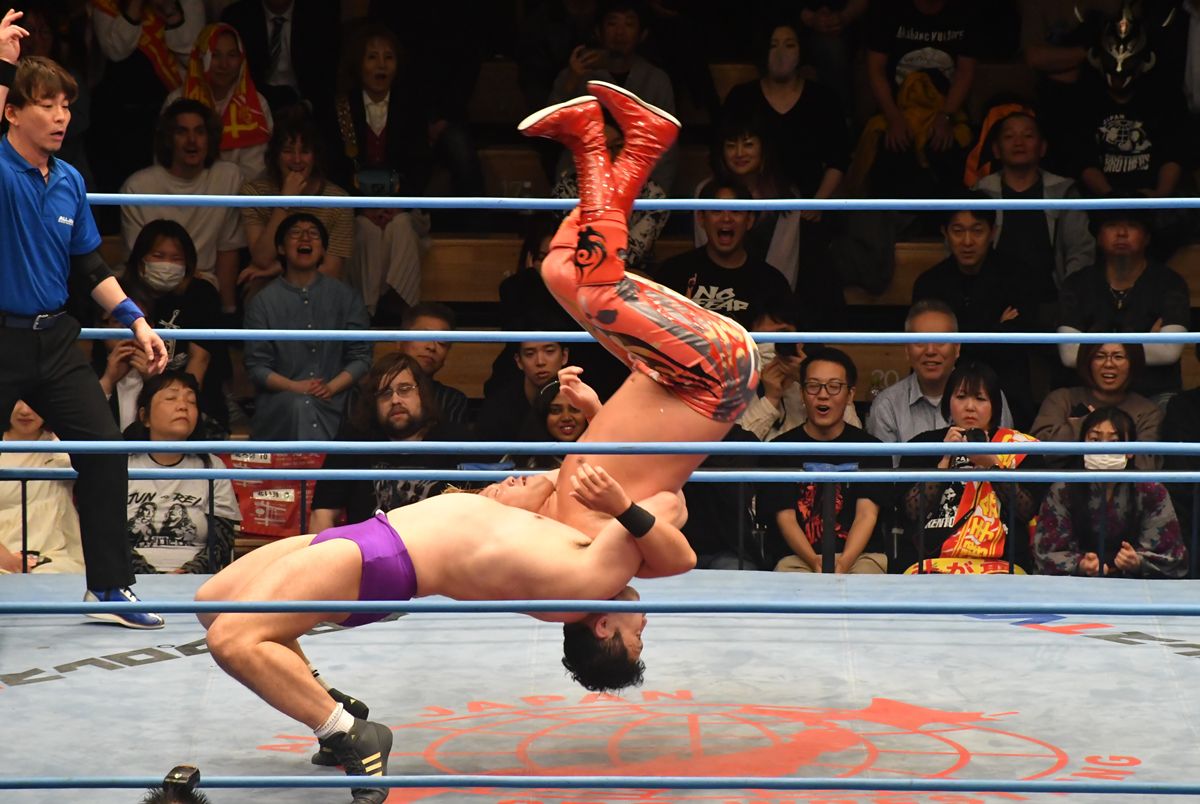 全日本】CC開幕戦で鈴木秀樹が“前年覇者”宮原健斗を撃破！「外からの