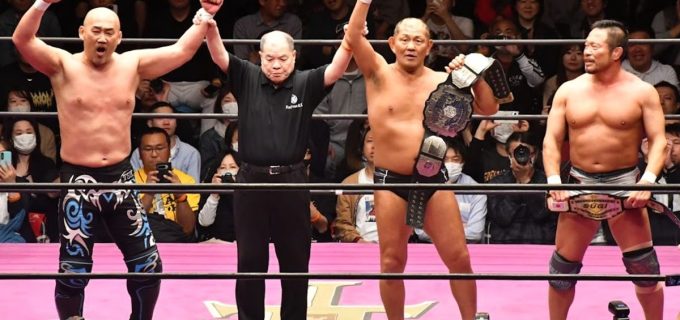 【Fortune Dream 10】小橋建太の目前で“凄み”を示す鈴木・杉浦・長井！最後は佐藤がゴッチ式パイルドライバーに沈む「3人とも50歳以上、まだまだビシビシ行きますよ」