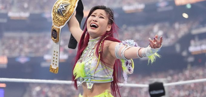 【WWE】イヨ・スカイ、女子世界王座を死守！年間最大の祭典『レッスルマニア』で日本人女子初勝利の快挙