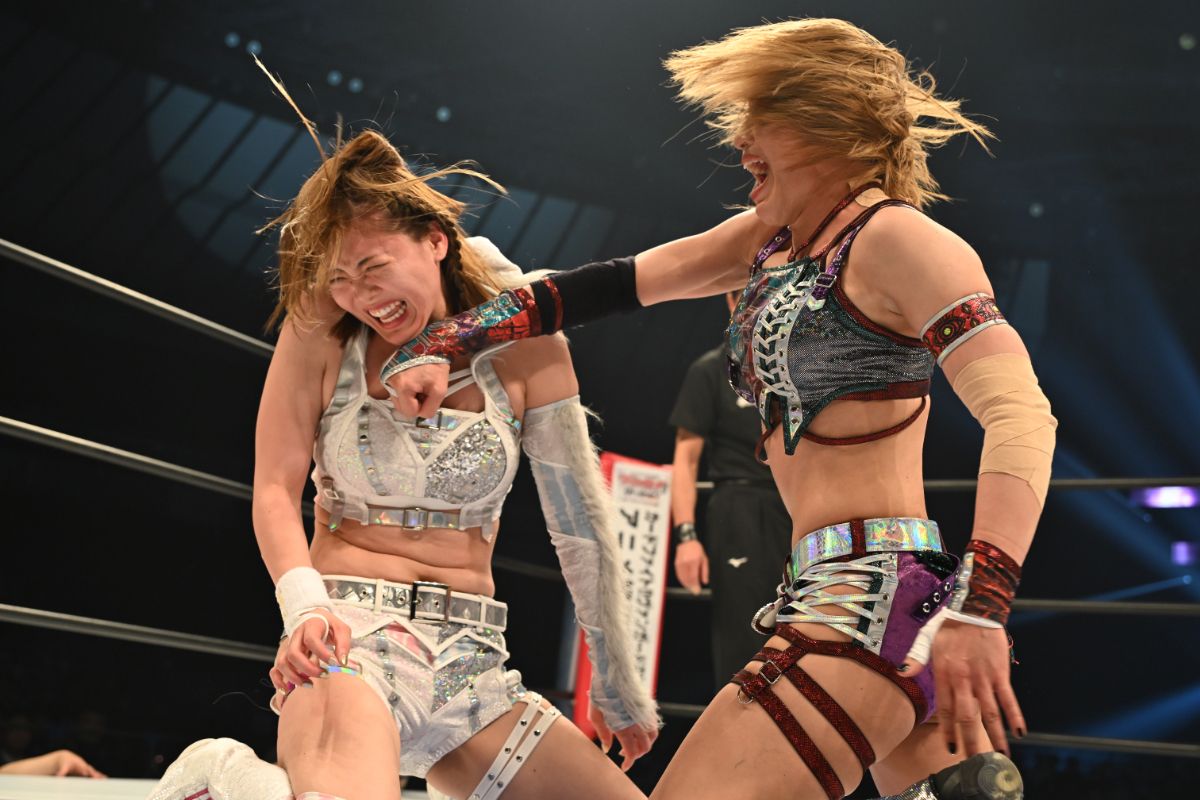 スターダム】岩谷麻優がIWGP女子王座から陥落、朱里が新王者に