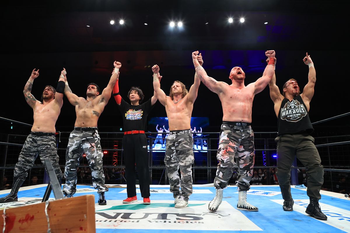 新日本】WAR DOGSがH.O.Tを粉砕し派閥抗争に終止符！フィンレー