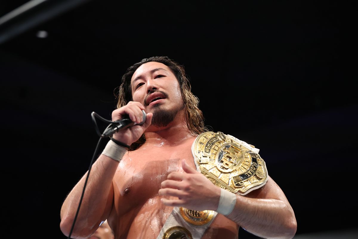 SHIGE　上村優也　辻陽太　タオル　新日本プロレス　ロスインゴ　J5G 新日本】新世代対決は上村優也が辻陽太を撃破「いつか東京ドーム