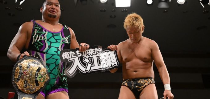 【ガンプロ】渡瀬瑞基＆入江茂弘がヤス・ウラノ＆PSYCHOを破り、SOG世界タッグ王座盤石のV4！「次の挑戦者、誰だっていい！」