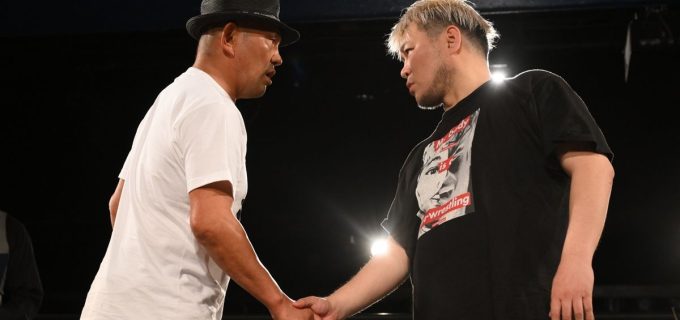 【DDT】“ストロング”男色ディーノがUNIVERSAL王者・鈴木みのるからベルト奪取宣言！「DDTに取り戻すのは、私」