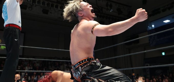 【新日本】『BOSJ』藤田晃生が執念のThrill Rideでヒロム撃破「アンタに勝てたことは、人生で一番うれしいぞ！」