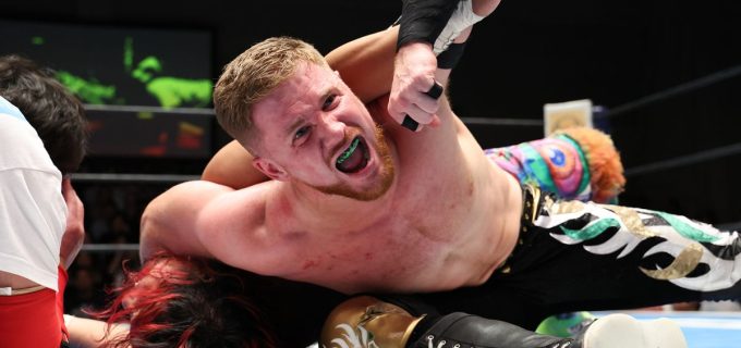 【新日本】『BOSJ』アキラ、新技“グラン・タランチュラ”でヒロムを窒息タップ「プロレス、本当に最高だよ」