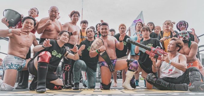 【ガンプロ】ボートレース戸田競走水面際で大暴れ！ザ・グレート・サスケ、井上京子の大物ゲスト選手も参戦し華を添える