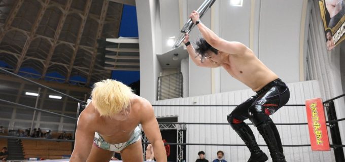 【DDT】KANON、「KING OF DDT」準決勝で激突の岡谷英樹に苦杯喫し、さらに遺恨深まる！「5・25後楽園ではこうはいかない。俺は絶対に優勝しなきゃいけないんだ！」
