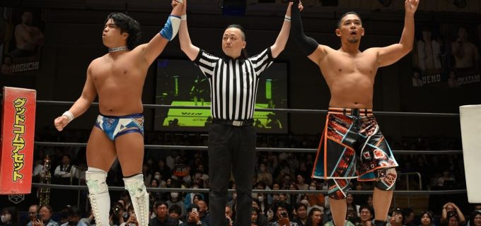 【DDT】高鹿佑也が彰人をパートナーにKO-Dタッグ王座挑戦の名乗り！6・7品川でアストロノーツにチャレンジへ