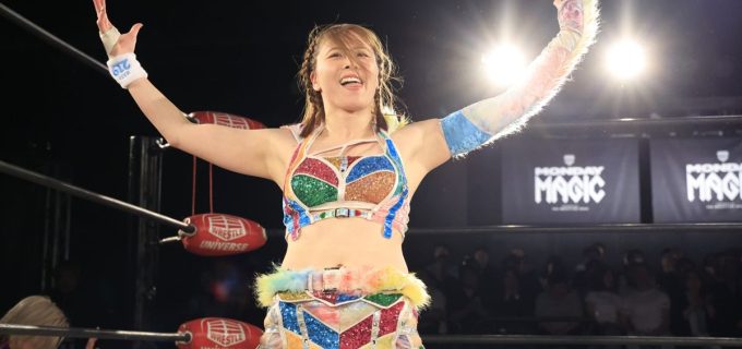 【ノア】岩谷麻優が“方舟”デビュー戦で快勝！彩羽匠の挑発に皇希応戦「団体も背負ってこのベルトも背負って、そしてあなたを倒す！」