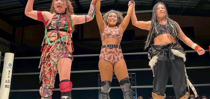 【OZアカデミー】松本浩代が狐伯を沈め連携勝利「ゴジゾネス連合」貫禄のフィニッシュ