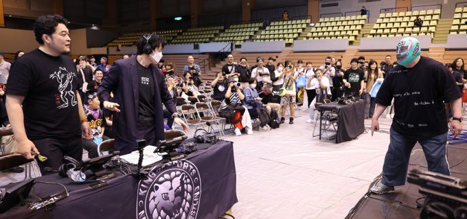 【新日本】6.9後楽園を前に火花！ササダンゴが矢野通に笹団子100個で挑発の奇襲