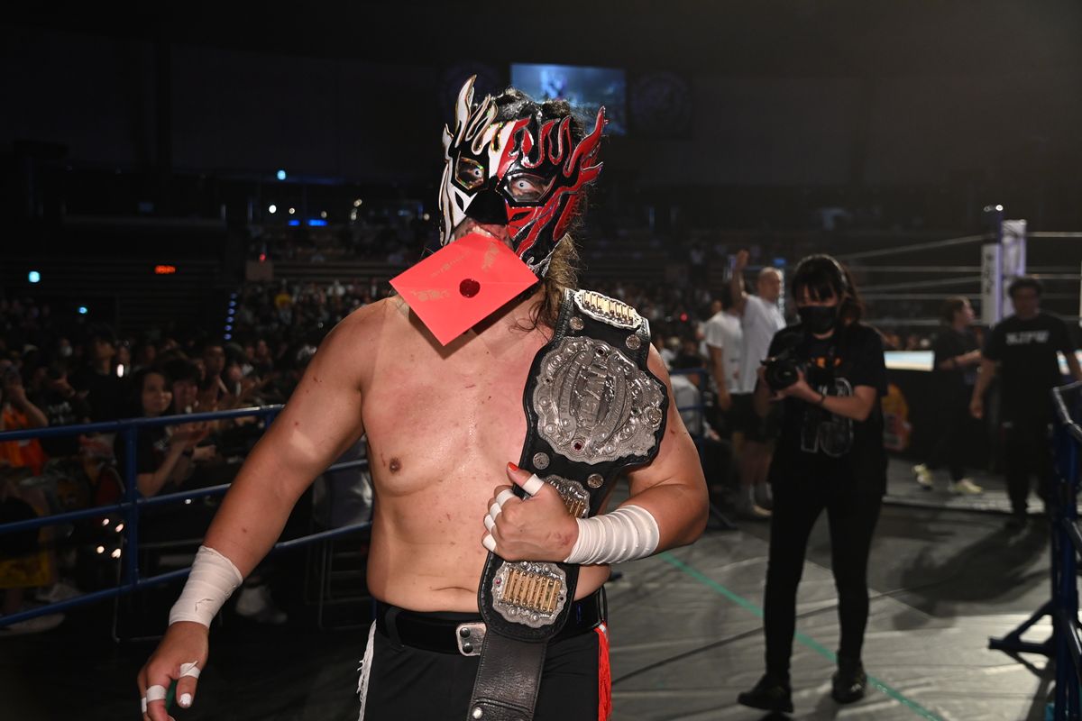 新日本】「死と痛みの招待状」葛西純、デスペラードに真っ向勝負を要求