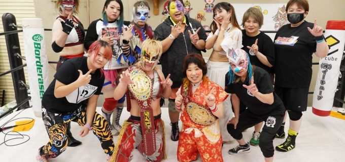 【PURE-J】タッグ王者貫禄のV2！米山のガオー炸裂で勝負アリ＜6.1中森華子＆コマンドボリショイプロデュース～残酷社長の館＞試合結果