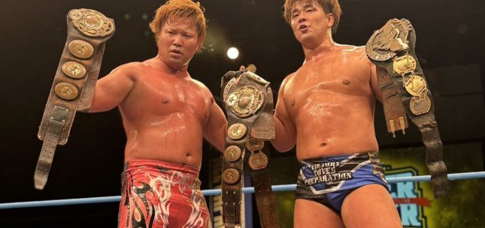 【全日本】宮原＆青柳のビジネスタッグがHAVOCの猛攻を退け世界タッグ初防衛成功！青柳がドラゴンゲート菊田へ挑戦要求「君が好きな選手を連れてきなさい」