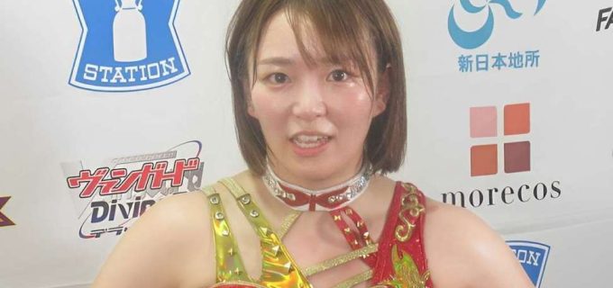 【スターダム】Sareeeが朱里の愛弟子・八神蘭奈に完勝し、IWGP女子王座獲り宣言！「あのベルトを必ずこの腰に巻いて、スターダム、プロレス界を盛り上げる」