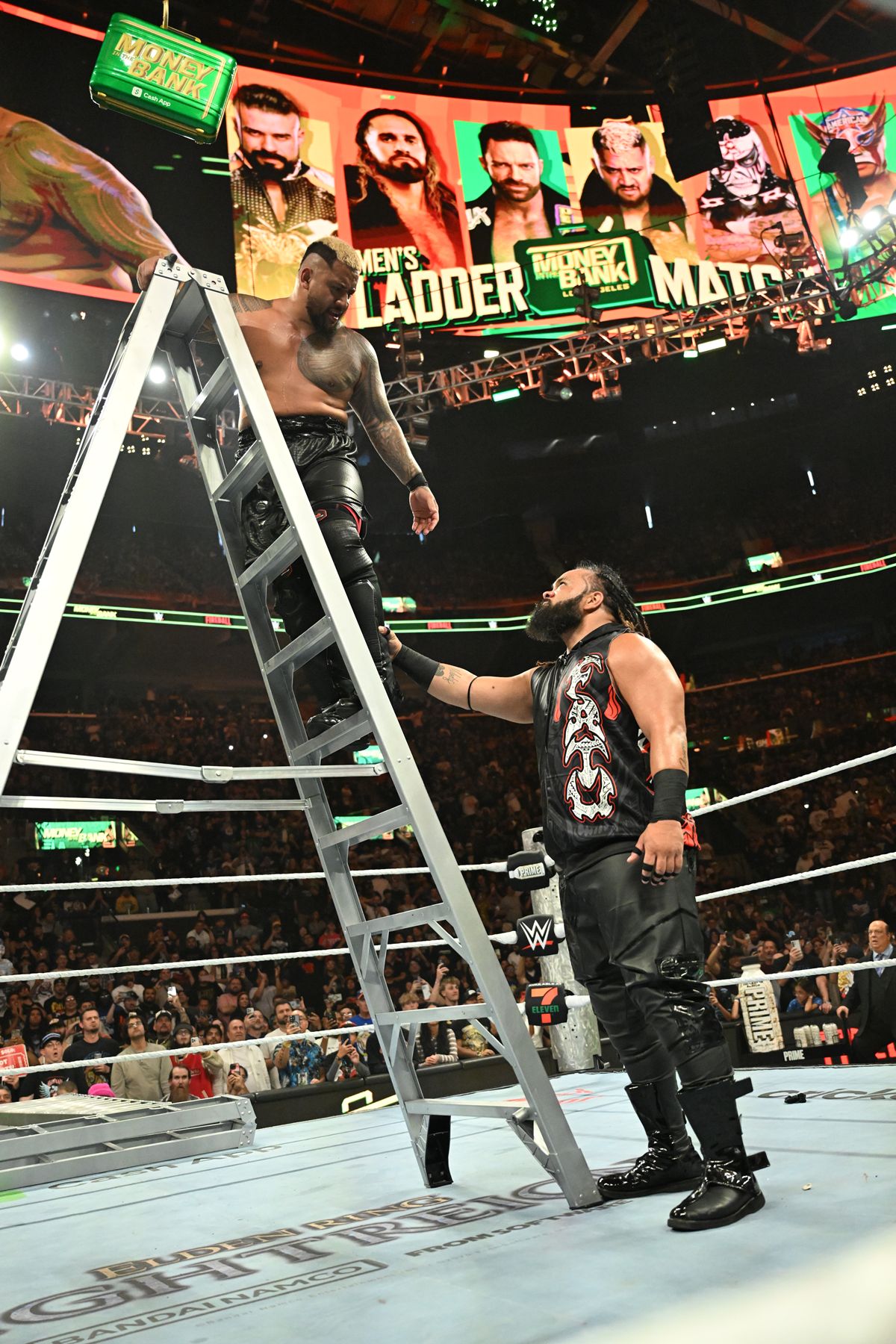 WWE】「マネー・イン・ザ・バンク」激震！ロリンズ勝利、サモア